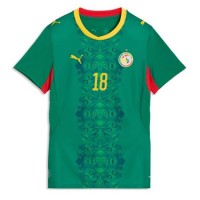 Dámy Fotbalový dres Senegal Ismaila Sarr #18 MS 2026 Venkovní Krátký Rukáv